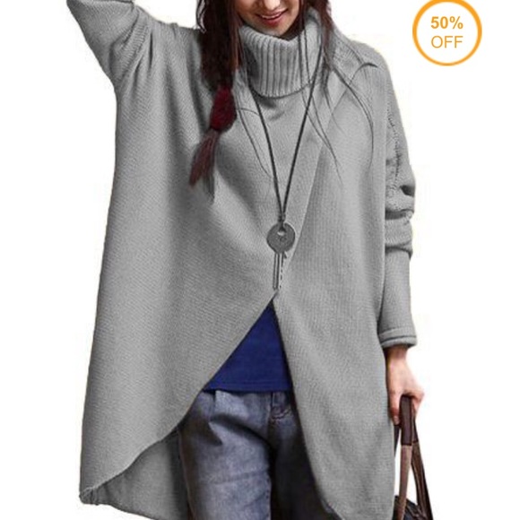 Asymmetrical sweater - Picture 2 of 3